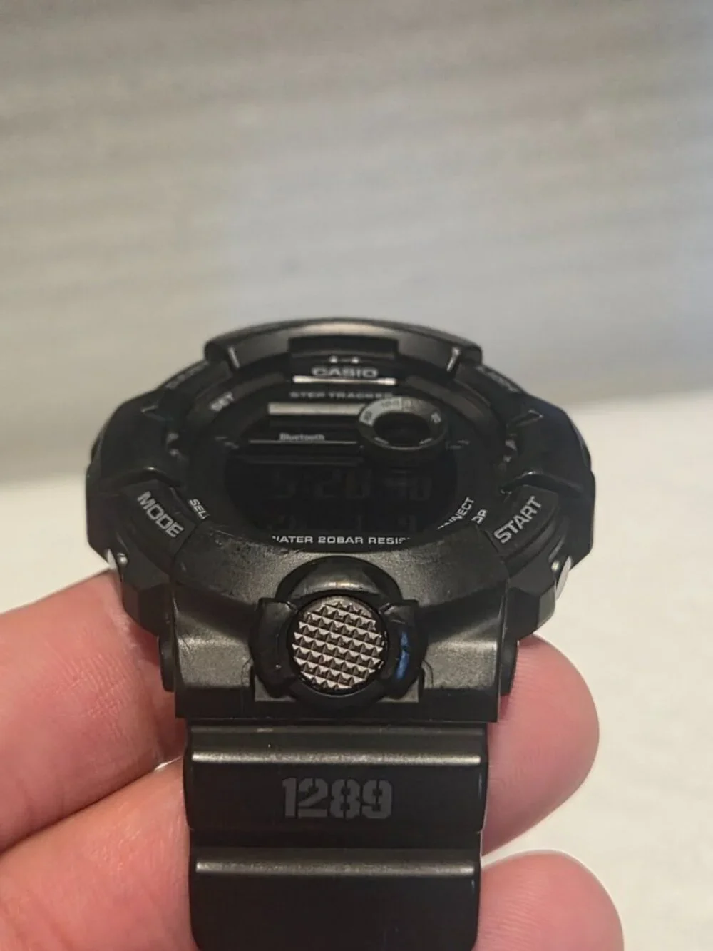 Casio G Shock Bluetooth Steptracker Matte black